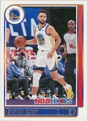 2021-22 Панини обрачи 18 Стивен Кари Голден Стејт Вориорс НБА кошаркарска трговска картичка