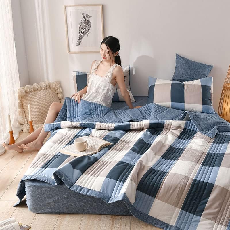 Возрасни памучни ќебети утешија за крпење по кревет за лежење за кревет за дома
