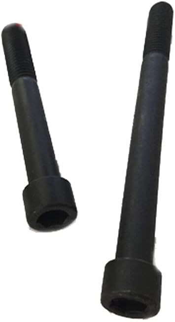 1pcs M10*170mm црна боја Ален завртка внатрешна шестоаголна сјајна површина за лангирање на завртката за завртки за завртки 8,8 одделение јаглероден челик тип219
