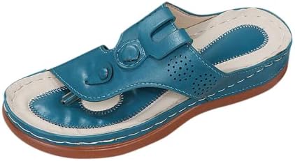Зими женски клин -флип -флопс сандали лето удобна платформа Бохемија рамни чевли обични сандали на плажа од плажа
