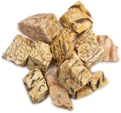 Материјали за хипнотички скапоцени камења: 11 фунти рефус груби зебрадоритни камења од Мадагаскар - сурови природни кристали за кабинирање,