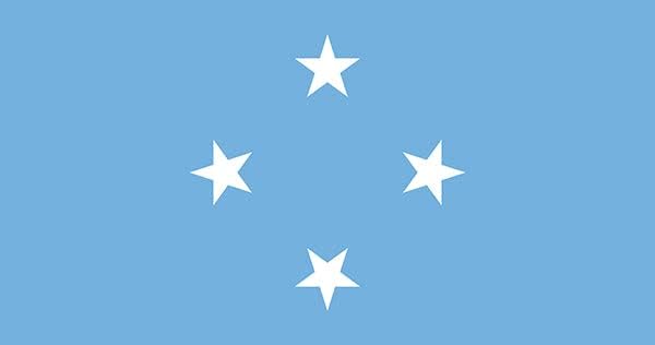 Микронезија Знаме Магнет