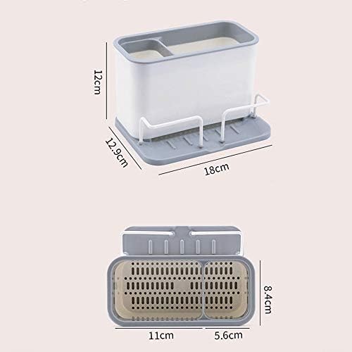 Складиште за складирање Chxihome лажица стапчиња за јадење, организатор на решетки за прибор за ладење, решетка за одводнување, кутија