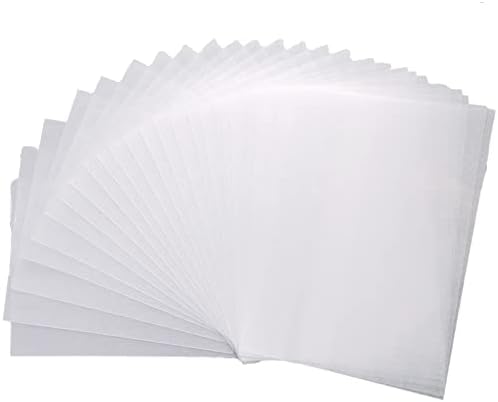 Смали пластични чаршафи - 5,7х7,8 инчи - 25 парчиња хартии за намалување на топлината за рачно изработени занаети. Фантастичен