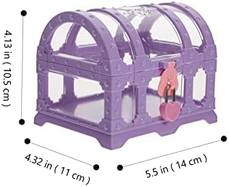 Хомојојо Пластична Кутија За Организатор Богатство Градите Кристално Дете Пластична Облека Виолетова Кутија Пластична Кутија За Складирање