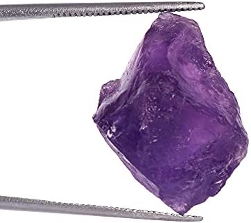 GemHub Violet Amethyst Природен скапоцен камен за лековита моќ EGL овластен 13 CT