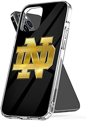 Капакот На Куќиштето на телефонот Е Компатибилен Со Универзитетот iPhone 11 Од X Notre 12 Dame Pro Max Golden Se 2020 Лого 7 6 8 Плус Xs Xr Мини Додатоци За Гребење Водоотпорен, Транспарент?
