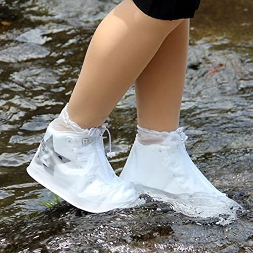 Закривки за водоотпорни чевли на Збијуер - Подигање за чевли за преголеми дожд за преголем употреба на чевли за чевли заштитени за чевли со водоотпорни патенти за ч