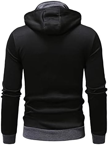 Топлите врвови, кои се вклопуваат во качулка, полиестерска џемпер Основна цврста зима со целосен ракав со отворено предниот џеб
