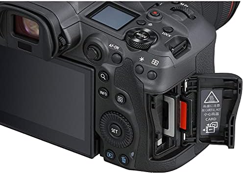 Пакет камера За Canon Eos R5 Камера Без Огледало СО RF 24-105mm f/4 L Е USM, ef 75-300mm f/4-5, 6 III, 500mm f/8 Рачно Претходно Поставено