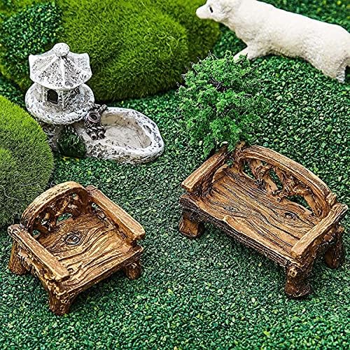 Минијатурен парк за минијатурни паркови минијатурни минијатурни минијатурни фигури за мебел за бајка за занаетчиство
