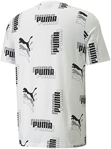 Машка моќ на Пума низ цела печатена маичка