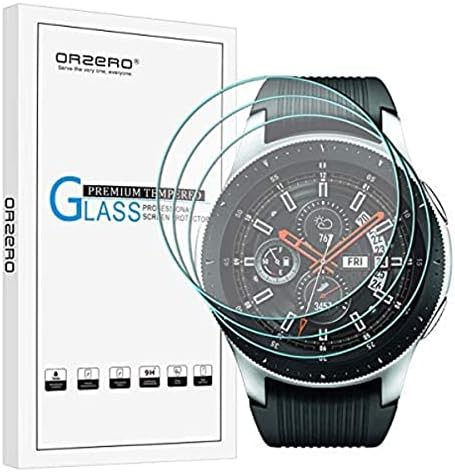 Орзеро За Samsung Galaxy Watch 2018 Smartwatch, Опрема S3 Калено Стакло Заштитник На Екранот, 2.5 D Лак Рабови HD Анти-Гребење Меур-Бесплатно