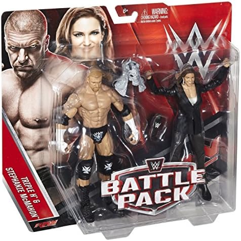 WWE Triple H и Стефани Мекмахон фигура, 2-пакет