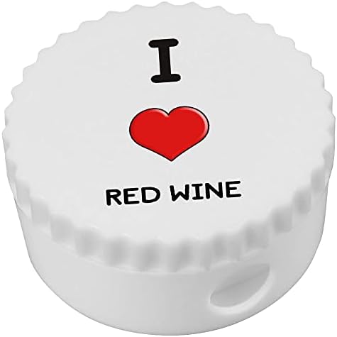 Azeeda „Јас го сакам црвено вино“ компактен острилка за моливи