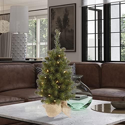 Викерман 30 Фелтон бор вештачко новогодишно дрво, чисти светла - Фаукс бор новогодишно дрво - База на Бурлап - Сезона за внатрешна маса за