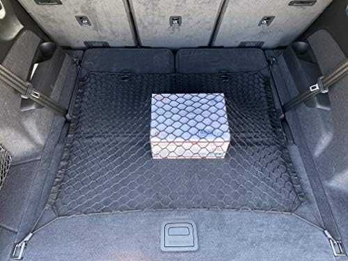 Багажникот Кат Стил Автомобилски Еластична Мрежа Товар Нето За Audi Q7 Додатоци 2017-2023 - Премиум Багажникот Организаторите И Складирање-Багаж Нето ЗА SUV-Најдобар Автом?