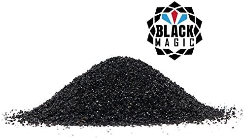 Црната магична згура од јаглен Грит Големина: 20-40 Средно парична казна: Општо чистење, умерен профил, 2-3 мил, во близина на бел до