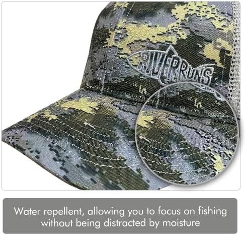 Риверни риболов капи за мажи кои се прилагодени на камиони за бејзбол капачиња за риболов, трчање, пешачење, велосипедизам