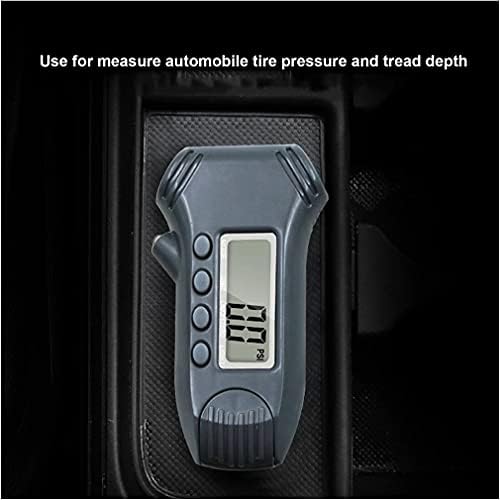 Зизмх 3-во-1 дигитален мерач на притисок на гуми во гума за надморска височина за мониторинг на притисок на гумата на гуми LCD дисплеј 100 psi