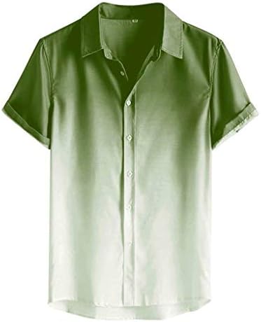 Овермални вратови Обична кошула околу шорцевите на вратот, женски модни тенок џемпери мажи ракав печатено смешно полоро -резервоар тенок тенок