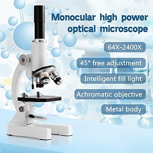SDGH 64X-2400X Монокуларен оптички микроскоп Основно училиште наука експериментална биологија Наука Дигитален микроскоп