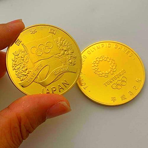 Копирај Монета 2020 Токио Олимписки Игри Јапонија Омилена Монета Комеморативна Монета Позлатена Среќа Монета Колекционерски Монета