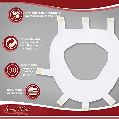 Молчи ноќни обложувалници за компатибилна CPAP маска - Намалете ги бучните протекувања на воздухот и болните плускавци - Снабдување