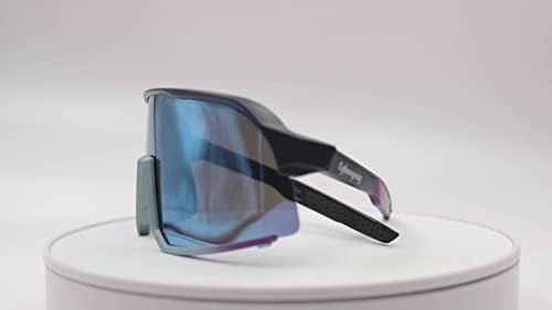 Кибонполи Мета 1 Поларизирани Спортски Очила ЗА Сонце Ув400 Заштита За Возење Велосипед Трчање Риболов Лизгање Голф Мотоциклизам