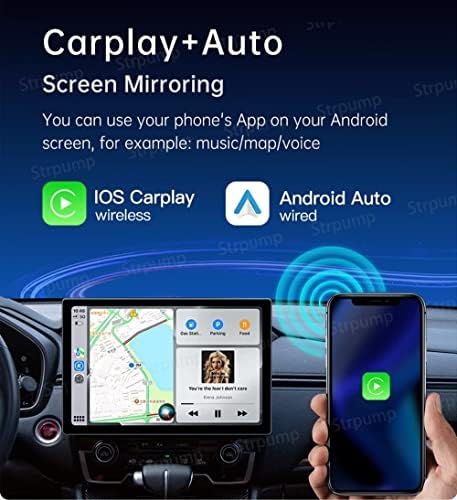 13.1 QLED Universal 2 Двоен Din Андроид 12 Автомобил Радио Стерео За Тојота Хонда Нисан Мазда Џип Форд Навигација Carplay Android Auto WiFi
