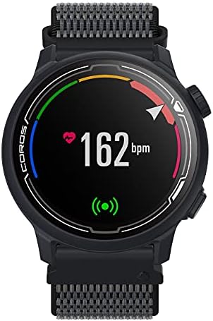 Coros Pace 2 Sport Watch GPS Monitor Monitor Heart, 20 дена долг век на траење на батеријата, барометар, лесен, Strava, план за обука,