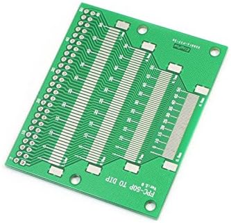 Компоненти на компјутерски компоненти AEXIT SMD SMT 2.54mm Pitch FPC50P двојни страни IC PCB конвертор матични плочи плоча