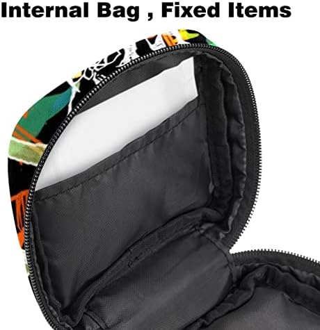 Орјуекан санитарна торба за складирање на салфетка, менструална чаша торбичка преносна санитарна салфетка влошки за чување кеси