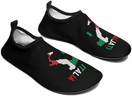 Италија Знаме Мапа Брзо-Сува Вода Спортски Чевли За Плажа Пливање Сурфање Вода Спорт Лизга-На Аква Чорапи За Жени Мажи