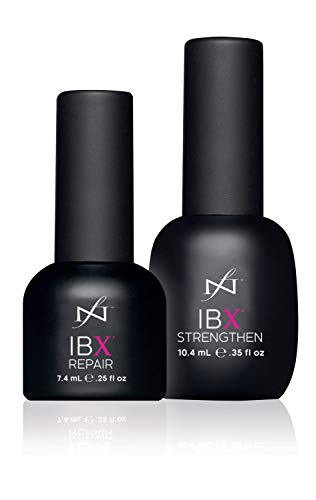 Продажба на лак за нокти! Ibx Дуо Пакет Со Обновување На Заштитата На Ноктите IBX Поправка + IBX Зајакнување