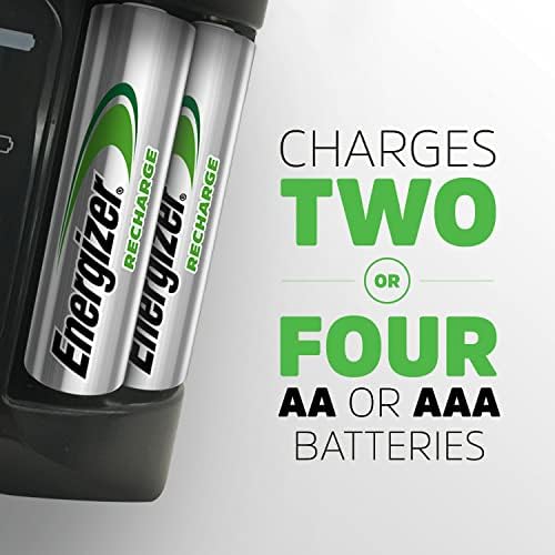 Енергија полнење Bat Батерии &засилувач; Полнење Char И Ааа Батерија Полнач со 4ter Нимх Батерии, Авто-Безбедност Функција, Над-Полнење Заштита