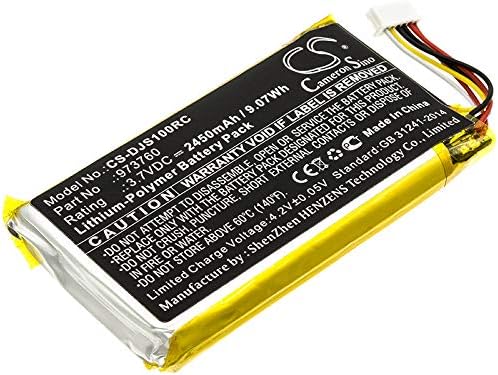 Qigenia 973760 Заменска батерија за контролор на DJI Spark, далечински управувач на искра, контролор Mavic Pro, Mavic Pro далечински контролер