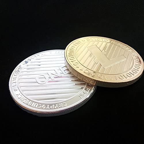 1 парчиња Комеморативна Монета Позлатена Сребрена Монета Литекоин Литекоин Виртуелна Криптовалута 2021 Монета За Собирање Со Ограничено Издание
