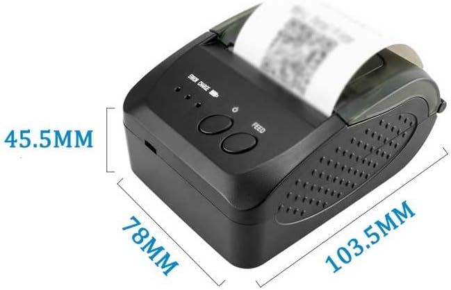 Печатач за термички прием на MJWDP 58mm за Android iOS Windows и 5890K USB порта за прием на печатач PoS Portable