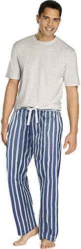 Поставени се големи и високи панталони за машки пижами во Ханес