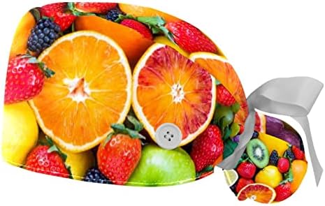 Hohodiy 2 пакува свежо овошје од јагода од јагода од портокал, здив со копче, капакот на косата, една големина одговара на сите