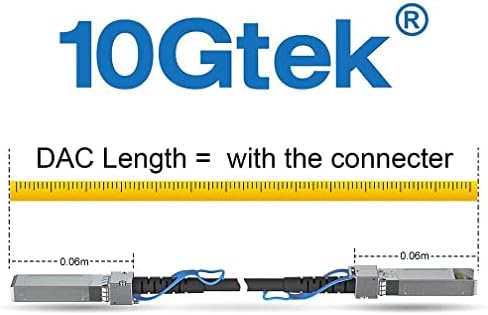 [Зелена] Обоена 10G SFP+ DAC кабел-Twinax SFP кабел за Cisco SFP-H10GB-Cu3m, Meraki MA-CBL-TA-3M, D-Link, Supermicro, Netgear, Fortinet,