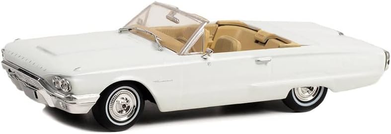 Greenlight 86625 1964 Thunderbird Convertible - Wimbledon White 1/43 Scale Diecast