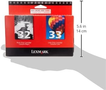 Lexmark 18C0532 32/ 33 касети со мастило Twin Pack