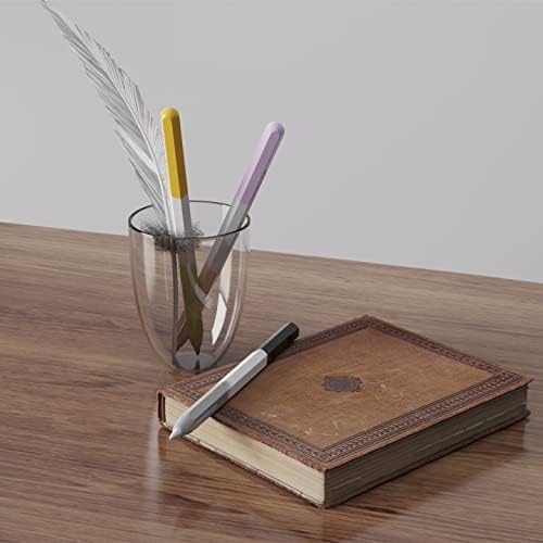 Loveубов меи силиконски молив кутија компатибилен со јаболко молив 1-та генерација, дизајн на боја на виножито, мек силиконски