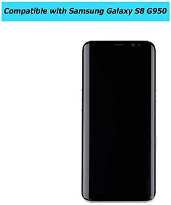 Vvsialeek AMOLED Lcd Компатибилен Со Samsung Galaxy S8 G950A G950T G950V G950P SM9500 G950N G950F G950U Lcd Екран На Допир