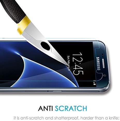 TANTEK HD Ултра Јасен Заштитник На Екранот Од Калено Стакло За Samsung Galaxy S7