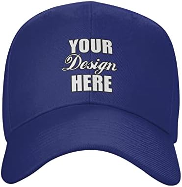 Jcetuno прилагодени капи за мажи дизајнирајте свое име за логото на фото, персонализирано прилагодливи женски бејзбол капачиња