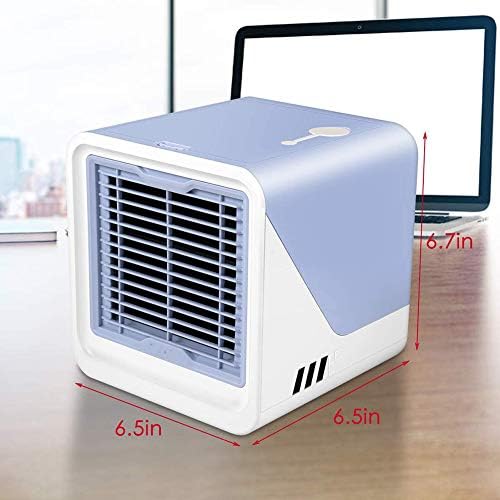Изобу Лилианг-Личен ладилник за воздух, 3 ладилник за испарување на брзината на брзината со LED ноќ за домашна канцеларија, мини низок бучава преносен климатик венти?
