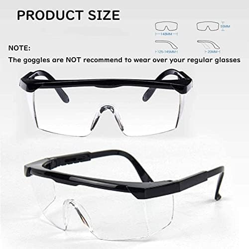 Очила за заштита на очите за безбедност на очите за жени, чисти очила за безбедност на очила за заштита на УВ